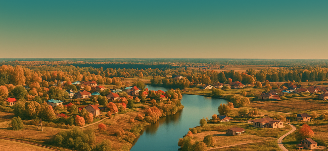 Осень в Истринской долине